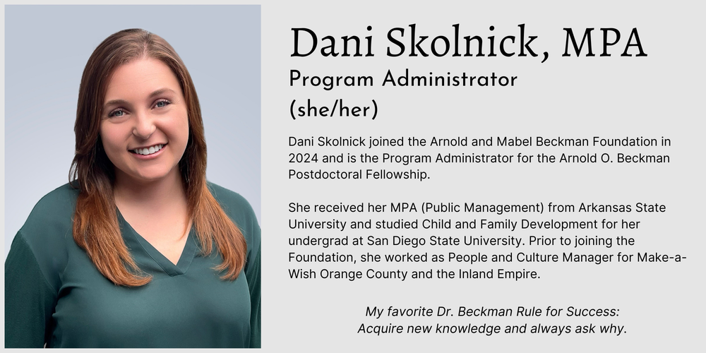Dani Skolnick employee card