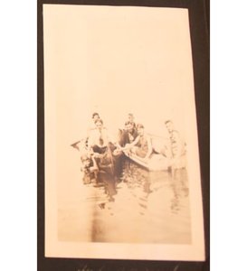 Mabel and friends canoeing Bayside Long Island 1919.JPG