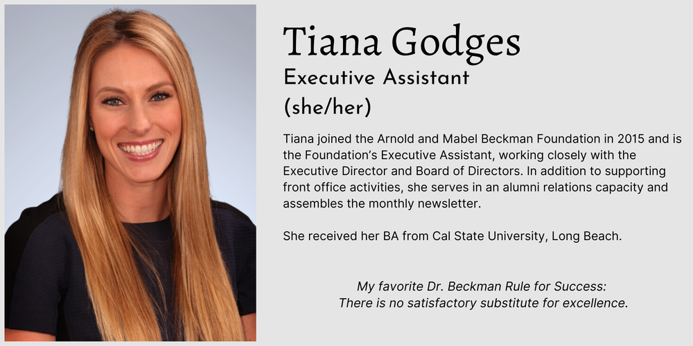 Tiana Godges employee card